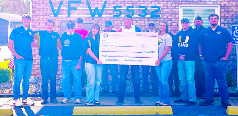 Leetonia American Legion, Weshingtonville VFW donate to United Local band trip
